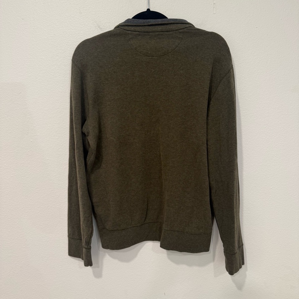 Polo Ralph Lauren Performance Green Quarter Zip Sweater M - Picture 5 of 5
